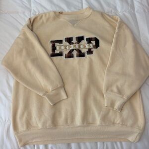 Express Cream Men's Sweater